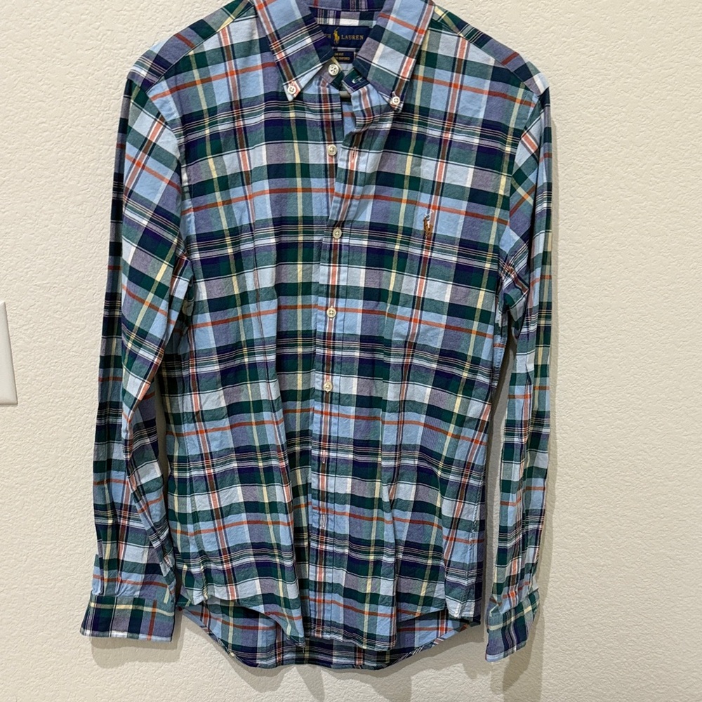 Ralph Lauren Men's Multicolor Button down long sleeve Shirt